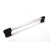 PIPE HANDLE, ALUMINUM GRIP, POLYAMIDE BRACKETS, LOW - MTH-L450 - MTH-L450 - Sugatsune America, Inc.