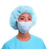 Kimberly-Clark Blue Pleated Standard Surgical Mask - 15.563 in Width - 036000-48210 - 036000-48210 - R. S. Hughes Company, Inc.