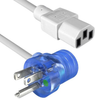 Cable Assembly, Power Cord, 10Ft, 10A, Grey; Connector Type A Qualtek Electronics - 17B6525 - Newark, An Avnet Company