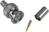 Rf/coaxial, Bnc Plug, Straight, 50 Ohm, Crimp; Connector Type Amphenol Rf - 99H4448 - Newark, An Avnet Company