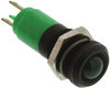 Panel Mount Indicator, Led, 14Mm, Green, 12V; Led Color Wamco - 86T5687 - Newark, An Avnet Company