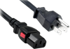 Power Cord, Nema 5-15P/iec C13 X2, 6Ft; Connector Type A Quail Electronics - 72AC4293 - Newark, An Avnet Company