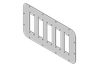 FP Flange Plates for Cable Entry Systems- Suitable for Numerous Rittal enclosures / IP54 - IP66 -- 43908 - Image