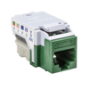 Keystone Inserts - RJ45FC6-GRN-ND - DigiKey