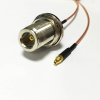 N Female Bulkhead St. Connector With RG178 Cable (L-10CM) + MMCX Male St. Connector - ET-NFS-BH-3L10C-MMMS - Eteily Technologies India Pvt. Ltd.