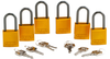 Yellow Aluminum Padlocks - 105884 - Brady Corporation