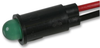 Panel Mount Indicator, Led, 6.35Mm, Green, 3.5V; Led Color Dialight - 30K3119 - Newark, An Avnet Company