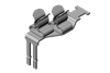 EMC Shield Clamps for Bus Modules- with Plug-In Mounting Function - 37505.22 - icotek Corp