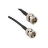 BNC Male St. Connector With RG179 Cable (L-3Mtr) + BNC Male St. Connector - ET-BMS-16L3-BMS - Eteily Technologies India Pvt. Ltd.