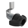 VISE ACTION® Compression Latch, Large Size, Wing, Zinc Alloy, Powder Coated, Black, 15 mm  Grip - E3-1259-005 - Southco
