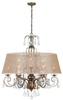 1949-90 Mid. Chandeliers-Drum Shades - 424507 - Capital Lighting, Inc.