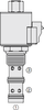 Spool-Type, 3-Port, Normally Closed, Control Valve Flow Control HyPerformance® -- HPV16-31