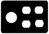 Standard Wall Plate - 57593 - Mulberry Metal Products, Inc.