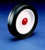Solid Rubber Tyred Wheel with Plastic Centre - PD200 10/38 - Plasticwheels Ltd.