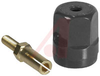 Connector, Electrical; Socket Receptacle; 0.16 in.; 0.81 in.; 0.19 in.; Green; - 70120862 - Allied Electronics, Inc.