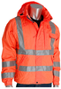 PIP VizPLUS 353-2000 Orange 5XL Polyester Rain Jacket - 4 Pockets - Attached Hood - 616314-19926 - 616314-19926 - R. S. Hughes Company, Inc.
