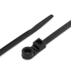 ACT AL-14-50-MH-0-C Mounting Hole Cable Tie, Zip Tie, 50 lb, 14 inch, UV Black, Bag of 100 - 21054C - Waytek, Inc.