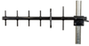880 MHz to 960 MHz Yagi Antenna, 9 dBi, 36in LMR400 pigtail coax with Type N Female Connector, Adjustable Polarization Pro-Series -- KP-960SPY9 - Image