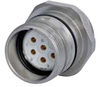 Circular Shell, Signal, Single-Hole Mount, Wall Mount Receptacle, Copper Alloy Body, Sai M23 Series Rohs Compliant Weidmuller - 58T5124 - Newark, An Avnet Company