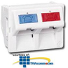 Siemon Angled CT 6 Double Coupler - Cat 6 - CT-C6-C6-02 - TelephoneStuff.com