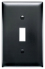 Standard Wall Plate - TP1-BK - Legrand - Pass & Seymour