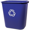 Rubbermaid Desk-Side and Station Recycling Containers - 6953 - U.S. Plastic Corporation