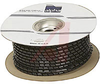 TUBING, SPIRAL WRAP, ULTRAVIOLET RESISTBLK POLYETHYLENE, NOT FLAME RETARD, 3/8