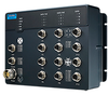 EN50155 Managed PoE Ethernet Switch with 8FE+4GE, 24-110VDC - EKI-9512E-4GMPX-AE - Advantech