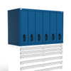 R2V vertical drawer cabinets - RL-5HKG38004N - Rousseau Metal Inc.