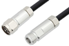 N Male to N Female Cable 60 Inch Length Using 1/4 inch Superflexible Coax - PE3C0125-60 - Pasternack
