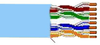 Unshielded Multipair Cable 4Pr 1000Ft 300V Blue; Cable Shielding Belden - 20M4399 - Newark, An Avnet Company