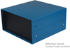 Enclosure, Instrument, Steel, Blue; Enclosure Type Hammond - 67AC4440 - Newark, An Avnet Company
