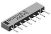 Res Thick Film NET 150 Ohm 2% 1.4W ±100ppm/C BUS Molded 8-Pin SIP Pin Thru-Hole - 866-M8340105K1500GCD03 - Utmel Electronic Limited
