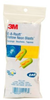 3M E-A-Rsoft VP311-1252 Yellow Medium Polyurethane Foam Disposable Corded Cone Ear Plugs Ear Plug - 080529-19147 - 080529-19147 - R. S. Hughes Company, Inc.