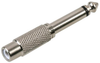 Adapter, 6.35Mm Mono Plug-Rca/phono Rcpt; Audio Video Connector A Multicomp Pro - 69AC6440 - Newark, An Avnet Company