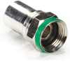 RG-6 Quad Shield Coax Connector, Plenum, F-Type - FCF01 - Visual Sound, Inc.