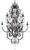 13512-RG/GL Large Chandeliers-Candle - 712302 - Capital Lighting, Inc.