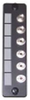 6 PORT MM ST FIBER MODULE - 50-24017 - MilesTek Corporation