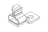 EMC Shield Clamps for Screw Assembly- with or without Integrated Strain Relief - 36251 - icotek Corp