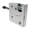 Electronic Rotary Push-to-Close Latch, Auto Relock, With Latch Status Switch Only, Non-sealed Connector, 1/4-20 Thread, Steel, Zinc Plate, Bright chromate Housing -- R4-EM-R11-161