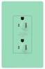 Duplex/Single Receptacle - SCR-15-DDTR-SG - Lutron Electronics Co., Inc.