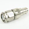TNC Male (Plug) to BNC Female (Jack) Adapter, Passivated Stainless Steel Body, High Temp, 1.25 VSWR - SM3552 - Fairview Microwave Inc.