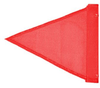 Replacement Orange Triangular Safety Flag for Warning Whips - FST9024-O - FST9024-O - Checkers