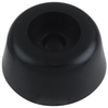 Feet, Round, Screw, 15.9Mm X 7.1Mm, Black; Bumper / Feet Mounting Essentra Components - 61AC8850 - Newark, An Avnet Company