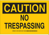 Admittance Sign - 124705 - Brady Corporation