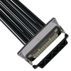 Pre-wired Female Rectangular Receptacles, 24 Pole, Single Latch, 16 awg, 1M - IRCL-24NF-160-010 - Mencom Corporation