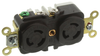 Connector, Power Entry, Receptacle, 15A; Connector Type Hubbell Wiring Devices - 94F9742 - Newark, An Avnet Company