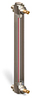304 Stainless Steel Liquid Level Gage with Shut-Offs, 8