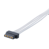 4 Pos. Female SIL 28 AWG Cable Assembly, 600mm, single-end, for Latches - M80-FD40468L0-0600L - Harwin Plc