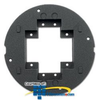 Hubbell SystemOne Extron or FSR Single-Service Sub-Plate - S1SPEXT3 - TelephoneStuff.com